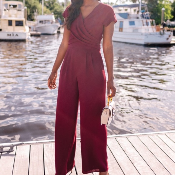 Gal Meets Glam Pants - Gal meets glam Delaney jumpsuit NWT